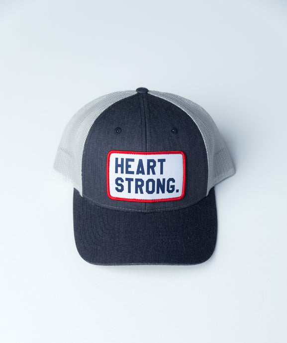 NEW Denim Heart Strong Hat