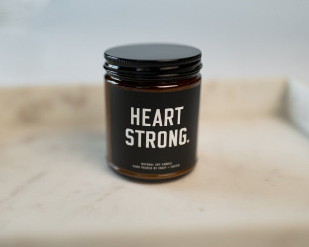 Heart Strong Holiday Citrus Fir Candle